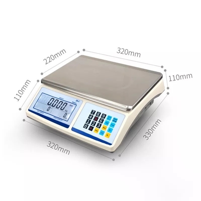 LCD ηλεκτρονικός βιομηχανικός μετρώντας ζυγός κλίμακας επίδειξης ψηφιακός μετρώντας
